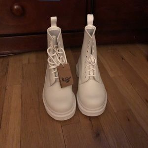 White Dr. Martens